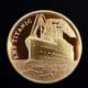 'The Voyage of Titanic' Gold Plated Coin